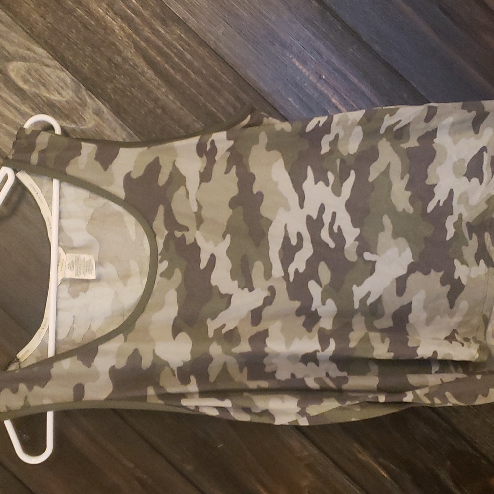 Lucky brand camo print tank top